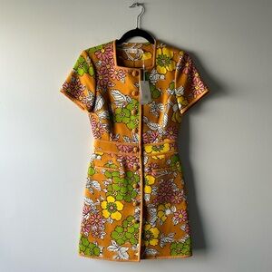 Tory Burch wallpaper floral printed Nadia dress